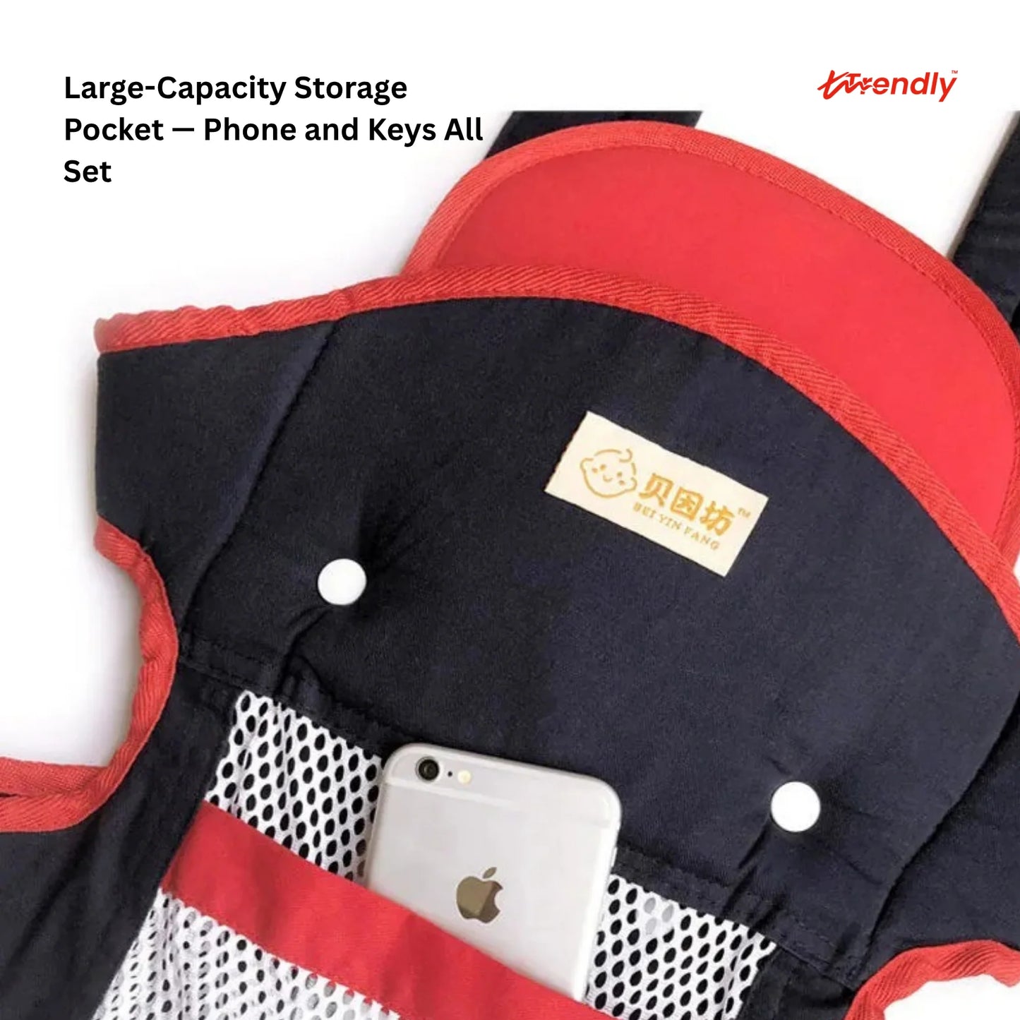 0-36M Baby Carrier Hipseat & Sling Carrier – Front & Back Carry