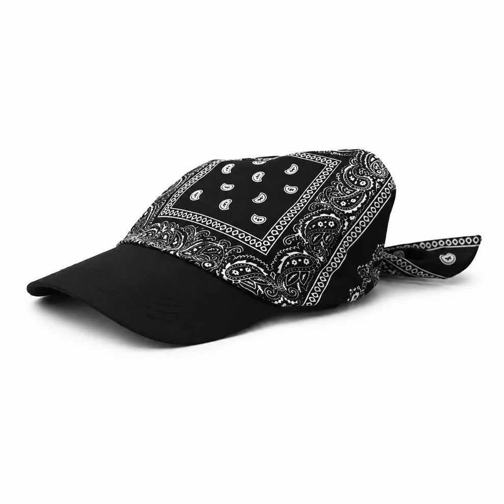 Brimdana Trendy Cap Style Bandana Black