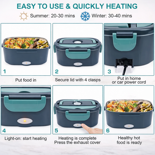 Electric Lunch Box Food Warmer