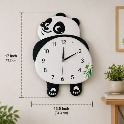 Cute Panda - Pendulum Wall Clock