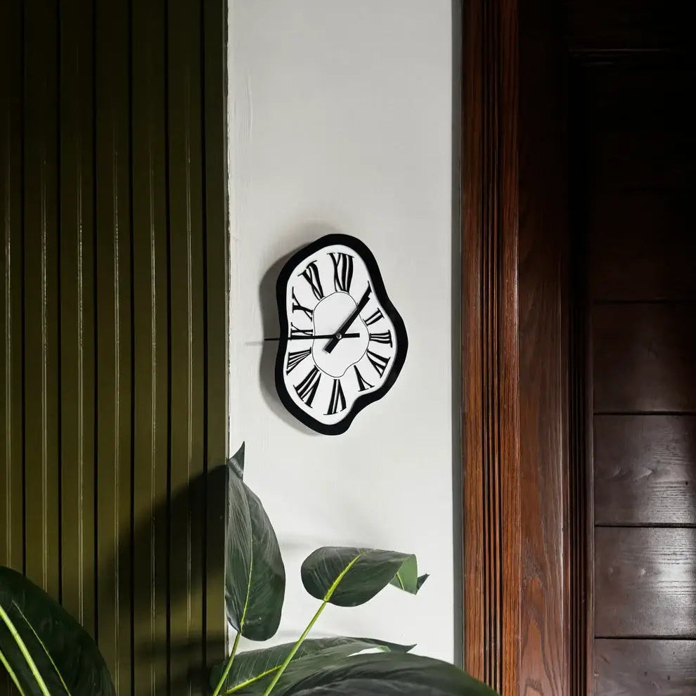 Melted clock
