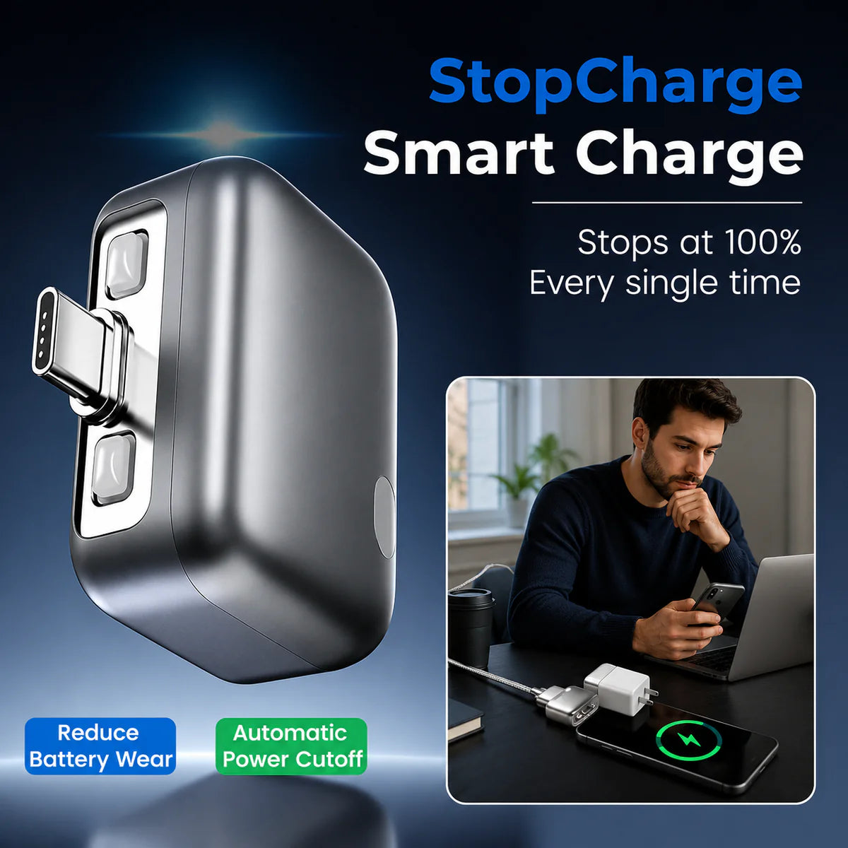 Evitro™ Smart AutoPop AI Charger