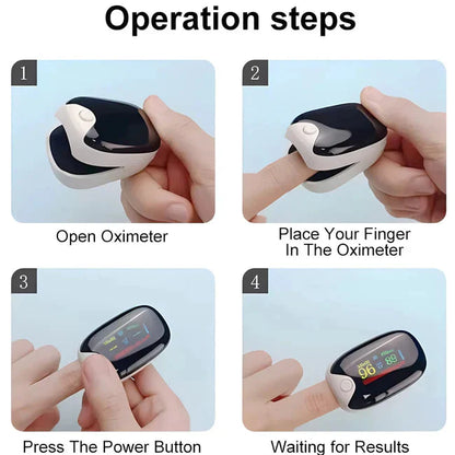 Evitro™ - Digital Fingertip Pulse Oximeter – SpO2 & Heart Rate Monitor