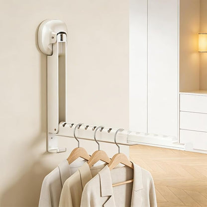 Suction cup telescopic drying rack