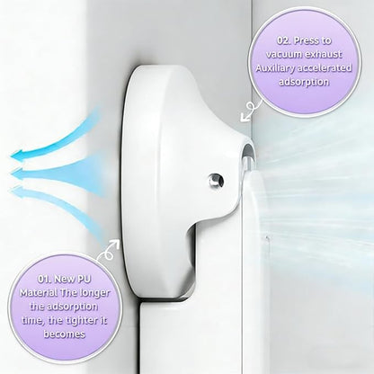 Suction cup telescopic drying rack