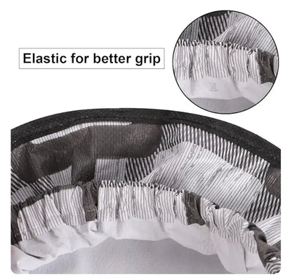 Waterproof & Dustproof Three Blade Grey Ceiling Fan Cover (Imported)