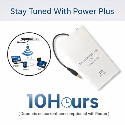 12v UPS Power Bank for WiFi Router