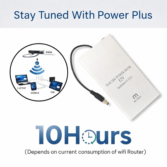 12v UPS Power Bank for WiFi Router