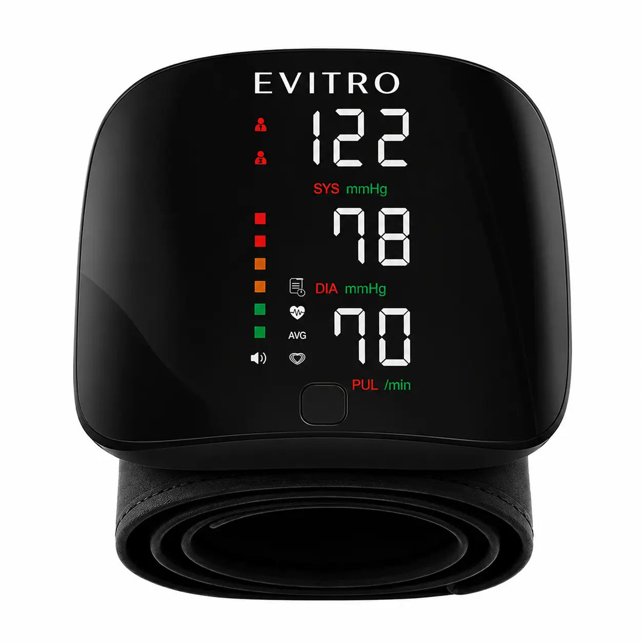 Evitro Rechargeable Wrist BP Monitor