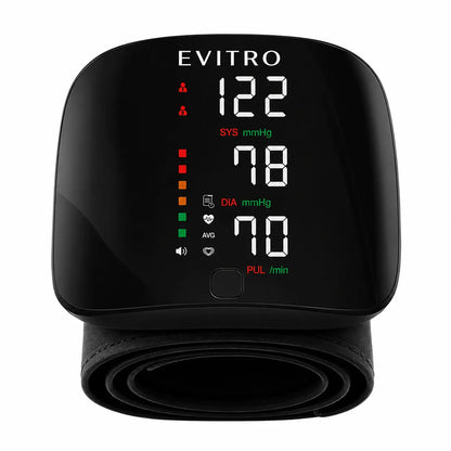 Evitro Rechargeable Wrist BP Monitor
