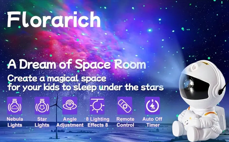 Astronaut Galaxy Projector Light – Trending Modern & Stylish
