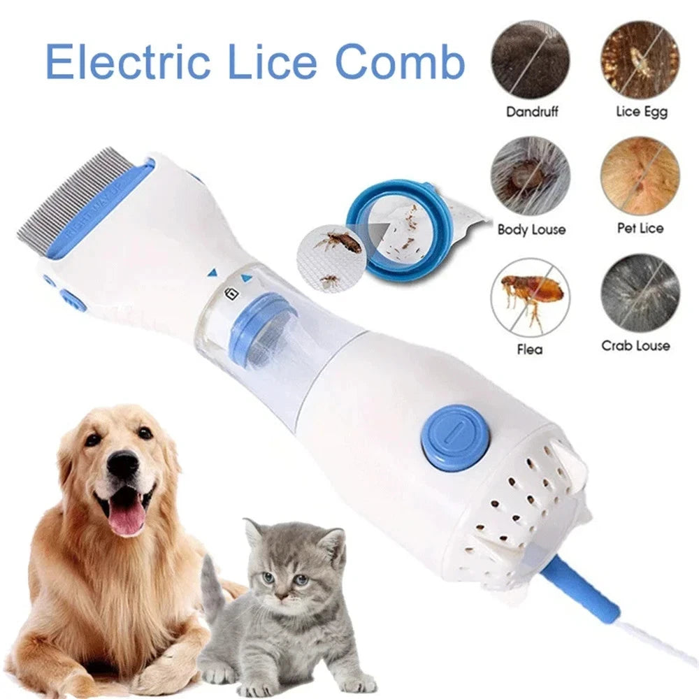 V-Comb Electric Lice Removal Machine